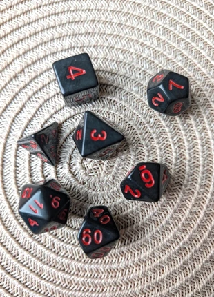 Dice  RPG dice set 🎲, brand: D&D, condizioni: Ottime, €3.00, €3.85 include la Protezione acquisti