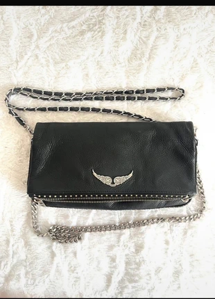 Sac zadig et voltaire noir rock avec étiquette d'achat ticket, marca: Zadig & Voltaire, estado: Bom, €123.70, €130.59 inclui Proteção do Comprador