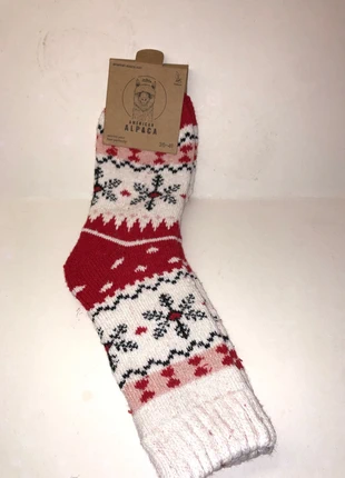 American alpaca sok, merk: Alpaca, staat: Nieuw zonder prijskaartje, maat: M | 39–42, € 3,50, € 4,38 inclusief Kopersbescherming
