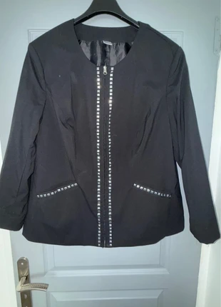 Veste tailleur, marca: Boutique Parisienne, estado: Muito bom, tamanho: XXXL / 46 / 18, €10.00, €11.20 inclui Proteção do Comprador