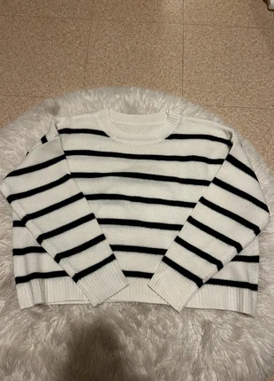 Pull marinière, merk: Shein, staat: Goed, maat: L / 40 / 12, € 5,50, € 6,48 inclusief Kopersbescherming