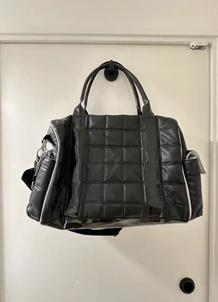 black spacious quilted bag, brand: Vintage Dressing, condition: Very good, €15.00, €16.45 includes Buyer Protection