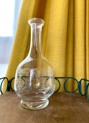 Carafe en cristal de Bohème ciseler, marque: Boheme, état: Très bon état, 15,00 €, 16,45 € Protection acheteurs incluse
