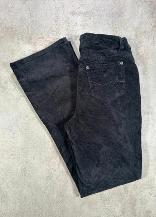 Pantalon Vintage En Velours Côtelé / Corduroy st john's bay noir velourscotele bootcut taille 4P, brand: Vintage Dressing, condizioni: Ottime, taglia: M / IT 42 / EU 38, €12.00, €13.30 include la Protezione acquisti Pro