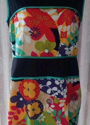 Robe droite fleurie 44, brand: Paz Seoane, condizioni: Ottime, taglia: XXL / IT 48 / EU 44, €14.00, €15.40 include la Protezione acquisti Pro