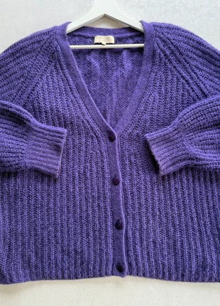 Sézane – Gilet Basile Violet XXL, marke: Sézane, zustand: Sehr gut, größe: XXL / 44 / 16, 70,00 €, 74,20 € inklusive Vinted-Käuferschutz