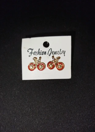 Boucles d'oreilles vélo neuf, marca: Fashion Jewelry, estado: Novo com etiquetas, €3.00, €3.85 inclui Proteção do Comprador