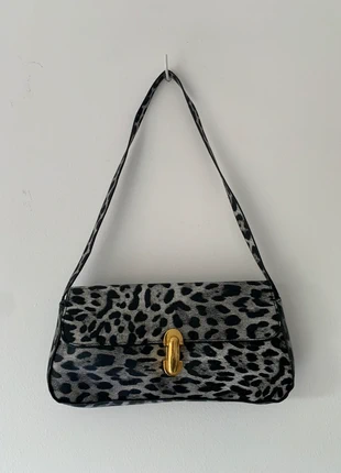 Sac à Main Léopard Gris Vintage avec Fermoir Doré, brand: Tendance, condizioni: Nuovo senza cartellino, €9.99, €11.19 include la Protezione acquisti Pro