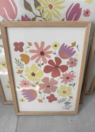 Tableau action fleur, marque: Action, état: Très bon état, 3,00 €, 3,85 € Protection acheteurs incluse