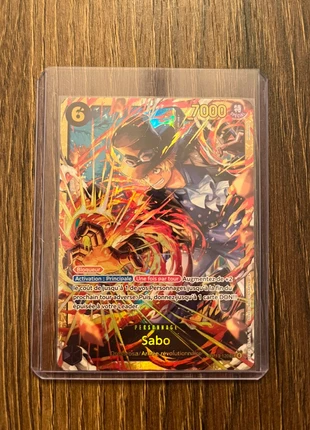 Sabo – OP13-120 – SEC – One Piece Card Game (VF), brand: OnePiece, condizioni: Ottime, €9.90, €11.10 include la Protezione acquisti