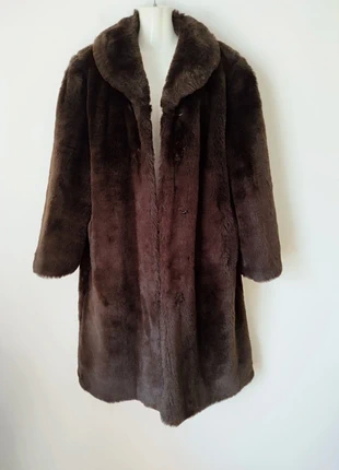 Casaco castanho pelo sintético teddy sobretudo 80s 90s vintage, brand: Vintage Dressing, condizioni: Ottime, taglia: L / IT 44 / EU 40, €20.00, €21.70 include la Protezione acquisti