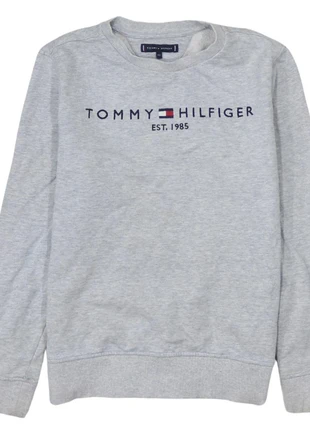 Tommy hilfiger vintage 90's grey spellout crew neck sweatshirt small, brand: Tommy Hilfiger, condition: Satisfactory, size: S, £20.00, £21.70 includes Buyer Protection Pro