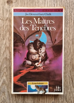 Livre dont vous êtes le héros - Les Maîtres des Ténèbres - Loup Solitaire 1, état: Bon état, 13,00 €, 14,35 € Protection acheteurs incluse