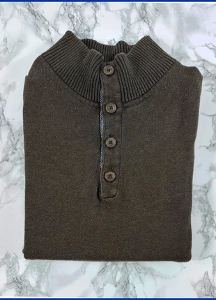 Sweat/Pull 1/4 Zip, Halfzip Tommy Hilfiger Marron / Col camionneur / Logo brodé / Taille M Homme, marke: Tommy Hilfiger, zustand: Sehr gut, größe: M, 30,00 €, 32,20 € inklusive Vinted-Käuferschutz