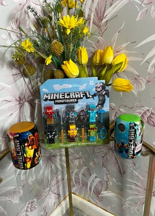 Minecraft Mini Figures Lego Style DIY Assembly Model + 2x Surprise Cans, brand: Minecraft, condition: New with tags, size: One size, £12.98, £14.32 includes Buyer Protection