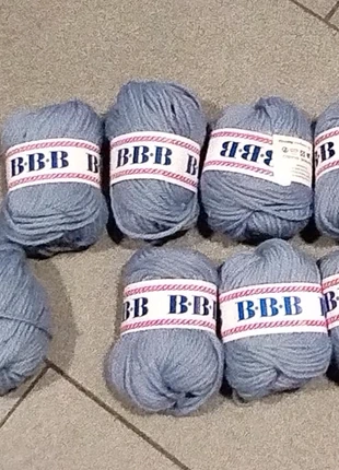 Set lana azzurra, brand: BBB, condizioni: Nuovo con cartellino, €5.50, €6.48 include la Protezione acquisti