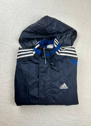Veste Coupe-Vent Adidas Vintage - Bleu Marine/Royal 3 Bandes Logo Trefoil Rétro Brodé - Taille L, marke: adidas, zustand: Gut, größe: L, 15,00 €, 16,45 € inklusive Vinted-Käuferschutz