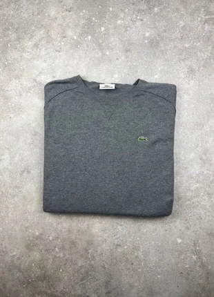 Pull Col Rond Léger Lacoste Taille (4) M Homme Gris Logo Brodé Coton/Cachemire #LA108, marque: Lacoste, état: Très bon état, taille: M, 37,00 €, 39,55 € Protection acheteurs (Pro) incluse