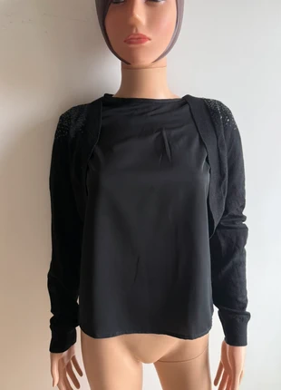 Gilet d'epaule à paillettes femme Camaieu neuf taille 2 (s), marca: Camaïeu, estado: Novo sem etiquetas, tamanho: S / 36 / 8, €3.99, €4.89 inclui Proteção do Comprador