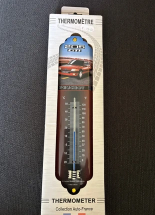 Thermomètre Peugeot 205 GTi neuf en métal, marque: Peugeot, état: Neuf avec étiquette, 15,00 €, 16,45 € Protection acheteurs incluse