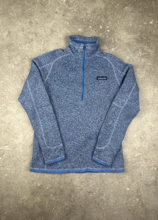 Polaire Patagonia Jacket Better Sweater Veste Gilet Un quart zip Half-zip Taille S Femme Bleu, brand: Patagonia, condition: Very good, size: S / 36 / 8, €44.00, €46.90 includes Buyer Protection Pro