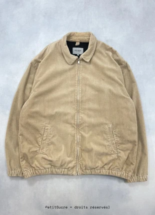 Veste Harrington Carhartt wip Beige Velours côtelés Modèle Madison Corduroy Jacket - XXL #1287, brand: Carhartt, condition: Very good, size: XXL, €109.00, €115.15 includes Buyer Protection Pro