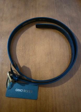 Cinturón mujer Gino Rossi · Talla M · Negro · Piel · Nuevo con etiquetas, marque: Gino Rossi, état: Neuf avec étiquette, taille: 85 cm, 11,00 €, 12,25 € Protection acheteurs incluse