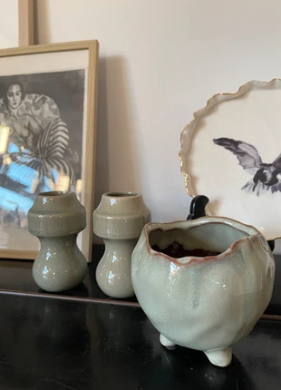 Set bloempotjes, vaasjes, merk: onbekend, staat: Nieuw zonder prijskaartje, € 5,00, € 5,95 inclusief Kopersbescherming