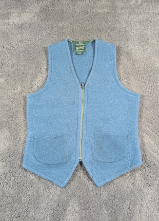 Gilet femme Woolrich vintage taille M – 100% laine – zippé – bleu, brand: Woolrich, condizioni: Ottime, taglia: M / IT 42 / EU 38, €65.00, €68.95 include la Protezione acquisti