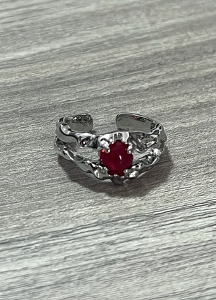 Anello acciaio goth stile y2k, brand: CHROME, condizioni: Ottime, taglia: Regolabile, €10.00, €11.20 include la Protezione acquisti Pro