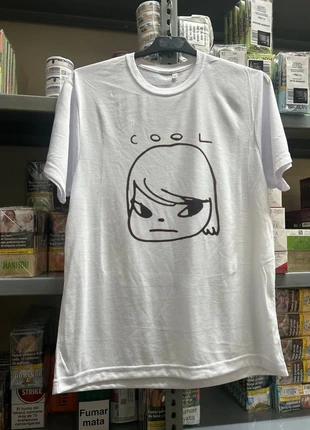 White Tee Yoshitomo Nara – Arte Moderno, marca: Local, estado: Muy bueno, tamaño: M / 38 / 10, 27,00 €, 29,05 € Protección al comprador incluida