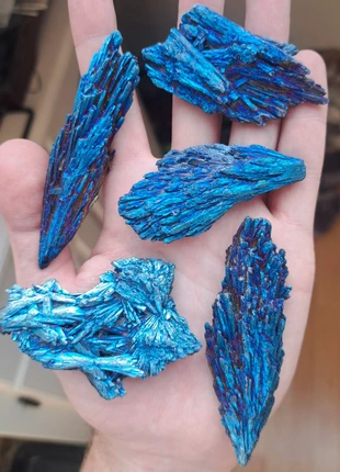 Nieuw! Titanium Kyaniet edelsteen verzameling edelstenen mineralen natuursteen stenen, état: Neuf sans étiquette, 9,50 €, 10,68 € Protection acheteurs incluse