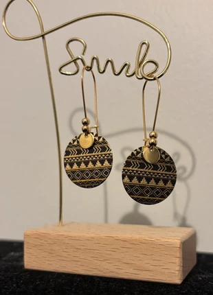 Boucles d’oreilles motifs géométriques, marke: Fait Main, zustand: Sehr gut, 5,00 €, 5,95 € inklusive Vinted-Käuferschutz