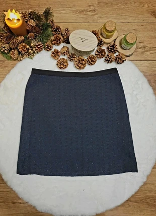 Jupe droite Caroll T.42 Noire/Marine texturée Chic - Très bon état, brand: Caroll, condizioni: Ottime, taglia: XL / IT 46 / EU 42, €13.89, €15.28 include la Protezione acquisti