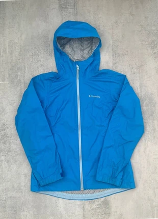 CJ36 - Veste de plui/imperméable à capuche bleu Columbia - Taille S, merk: Columbia, staat: Goed, maat: S, € 19,99, € 21,69 inclusief Kopersbescherming Pro