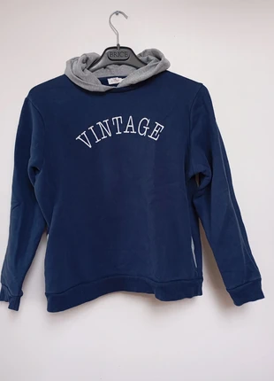 Sweat bleu à capuche - Cyrillus, marque: Cyrillus, état: Très bon état, taille: M, 12,00 €, 13,30 € Protection acheteurs incluse