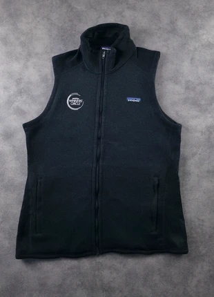 Gilet Polaire Patagonia Full Zip Sans Manches Noir Logo Entreprise Brodé | Taille L, marque: Patagonia, état: Très bon état, taille: L / 40 / 12, 45,00 €, 47,95 € Protection acheteurs (Pro) incluse