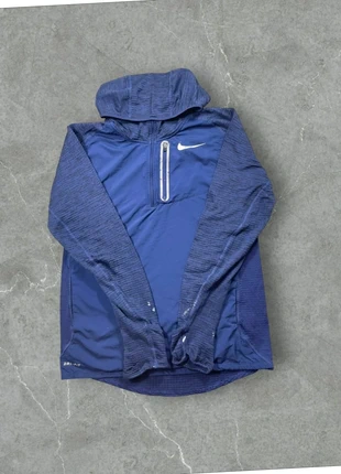 Pull polaire nike Dry Fit coupe vent à capuche bleu marine - M homme, brand: Nike, condition: Very good, size: M, €19.00, €20.65 includes Buyer Protection Pro
