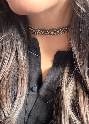 Choquer negro y dorado delgado, brand: renatta&go, condizioni: Nuovo con cartellino, €5.00, €5.95 include la Protezione acquisti