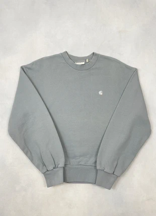 Pull Carhartt wip Turquoise Coupe Large 100% coton Crew Neck Sweatshirt - Taille XS #1374, marque: Carhartt, état: Très bon état, taille: XS / 34 / 6, 49,00 €, 52,15 € Protection acheteurs (Pro) incluse