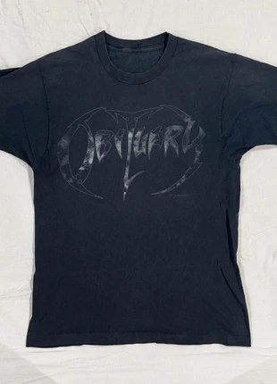 Very rare vintage obituary t-shirt 1994 blue grape merch no tag black tampa, marque: Obituary, état: Très bon état, taille: L, 195,00 €, 205,45 € Protection acheteurs incluse