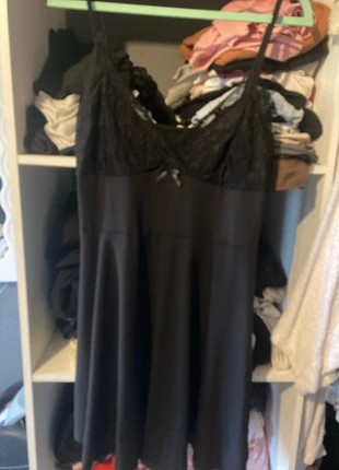 Robe noire, marque: Shein, état: Très bon état, taille: XL / 42 / 14, 1,50 €, 2,28 € Protection acheteurs incluse