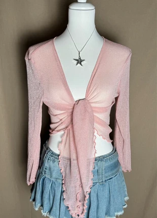 Top type coquette & romantique - Style vintage Y2K, marke: COQUETTE, zustand: Sehr gut, größe: M / 38 / 10, 18,00 €, 19,60 € beinhaltet Vinted-Käuferschutz Pro