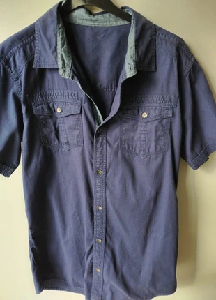 Chemise marine manches courtes, condition: Very good, size: S, €5.00, €5.95 includes Buyer Protection