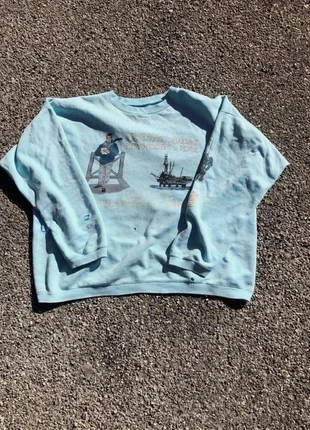 Vintage 70s sweat bleu, brand: Vintage, condition: Very good, size: M, €87.00, €92.05 includes Buyer Protection
