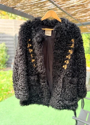 Manteau fausse fourrure noire Pinko, marca: Pinko, estado: Muy bueno, tamaño: M / 38 / 10, 180,00 €, 189,70 € Protección al comprador incluida