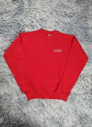 Sweat-shirt "St. Joseph Athletics" Rouge Sportwear Universitaire USA Vintage Oversized, brand: Vintage Dressing, condition: Very good, size: S, €13.00, €14.35 includes Buyer Protection Pro