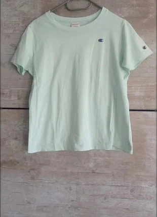 Tee shirt manches courtes Champion vert d'eau, brand: Champion, condition: Very good, size: S, €5.00, €5.95 includes Buyer Protection