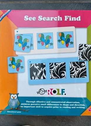 Jeu éducatif Rolf See Search Find / Regarder Chercher Trouver 4+ ans, marque: Rolf, état: Très bon état, taille: 4 ans / 104 cm, 18,00 €, 19,60 € Protection acheteurs (Pro) incluse