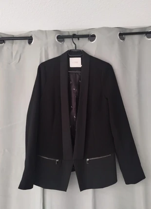 Blazer noir coupe cintrée icode taille m, marke: I.Code, zustand: Sehr gut, größe: M / 38 / 10, 18,00 €, 19,60 € inklusive Vinted-Käuferschutz